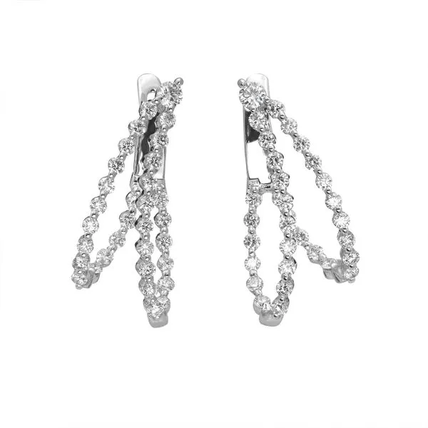 18K White Gold EARRINGS