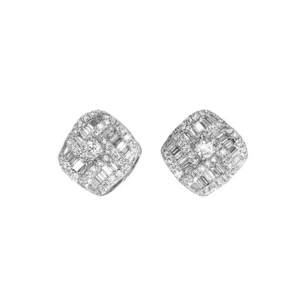 18K White Gold EARRINGS