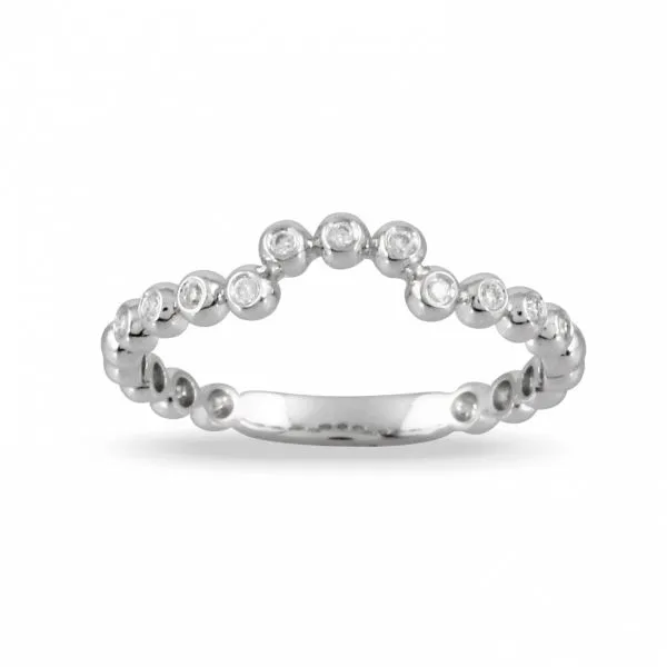 Little Bird Bridal 18K White Gold Diamond Band
