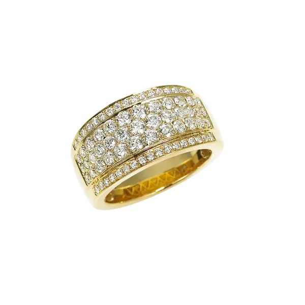 18K White Gold + Palladium Ring