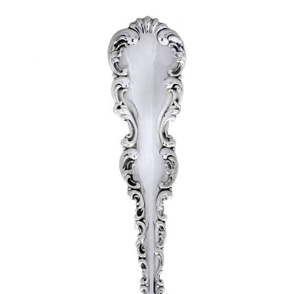 Whiting Antique 1891 Louis XV Pattern, Sterling Silver 9" Salad Serving Spoon Image 2 Purple Creek Holly Springs, NC