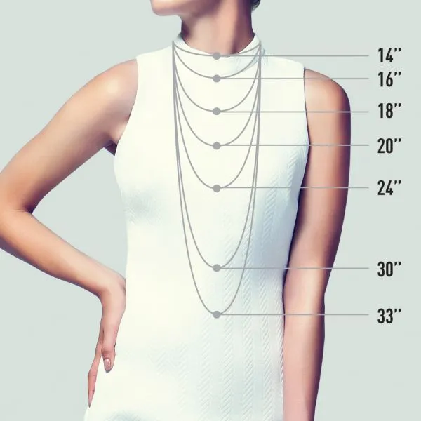 Sterling Silver Large Link Figaro Necklace Purple Creek