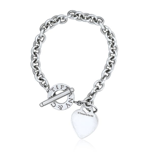 New Fashion 26 Initial Bracelet Women Toggle Clasp Stainless Steel