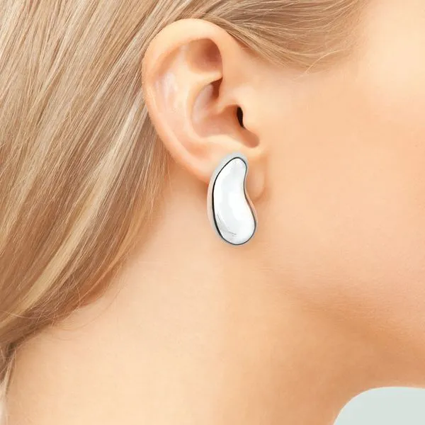 Tiffany elsa peretti bean earrings Outlet