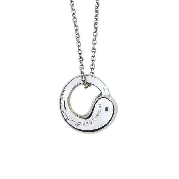 Tiffany and co eternal circle necklace Clearance
