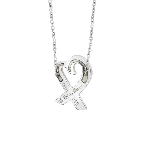Tiffany Sterling Silver Picasso Heart Necklace - Main Image