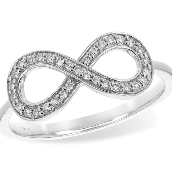 Allison Kaufman 14K Diamond Infinity ring D5621-120-00068 | Reagan ...