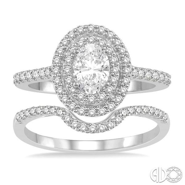 1 1/5 Ctw Diamond Wedding Set With 1 ct Engagement Ring and | Robert ...