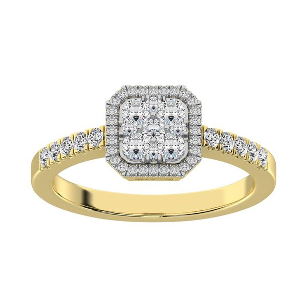 Diamond 1/2 Ct.Tw. Fashion Ring in 14K Yellow Gold Robert Irwin Jewelers Memphis, TN