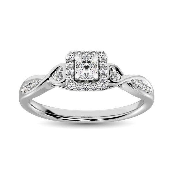 Diamond 1/8 Ct.Tw. Promise Ring in 10K White Gold Robert Irwin Jewelers Memphis, TN