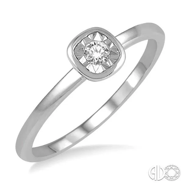 Square diamond online promise ring