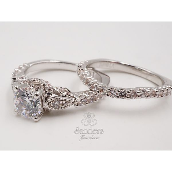 Vintage Inspired Engagement Ring Image 2 Sanders Jewelers Gainesville, FL