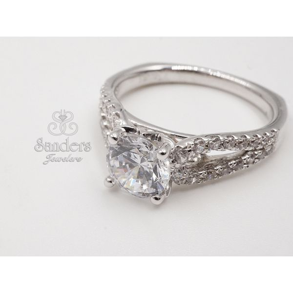 Split Shank Diamond Engagement Ring Sanders Jewelers Gainesville, FL