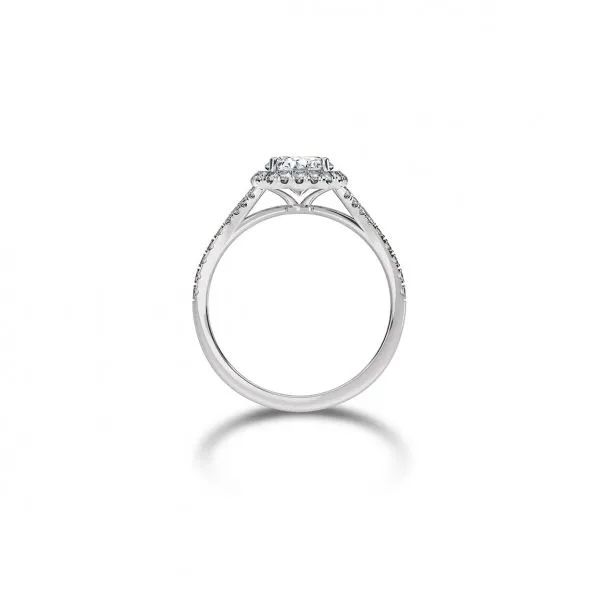 Forevermark double discount halo ring