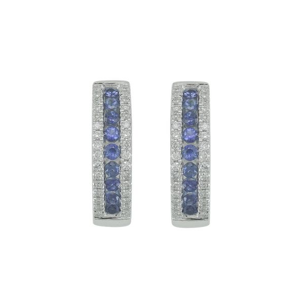 Sapphire and Diamond Earrings Score's Jewelers Anderson, SC