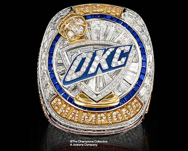 Read article: Top Pops Off OKC's 2025 Championship Ring to Reveal Removable Inner Band