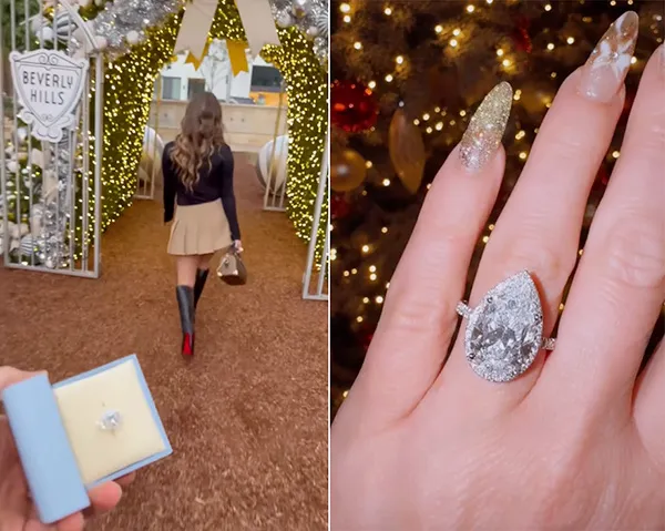 Chanel West Coast's Surprise Holiday Proposal Comes With a Pear-Shaped Twist