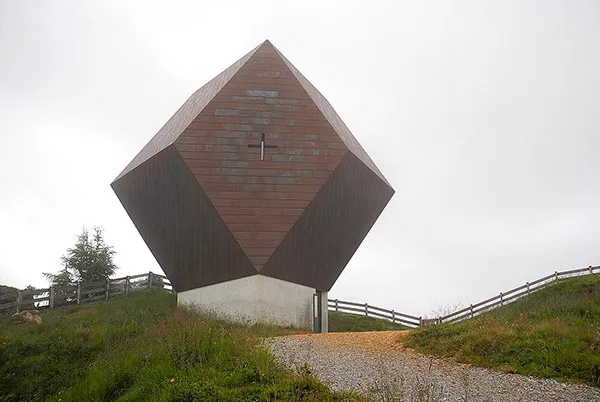 Read article: This Remarkable Austrian Chapel Was Designed to Look Like a Garnet Crystal