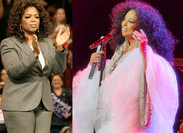 How a Rainy Diana Ross Concert Sparked Oprah's 10-Carat Diamond Dream