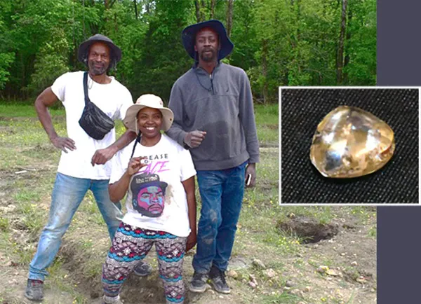 Read article: Grieving Mom Discovers 3.09-Carat Gem at Arkansas' Crater of Diamonds Park