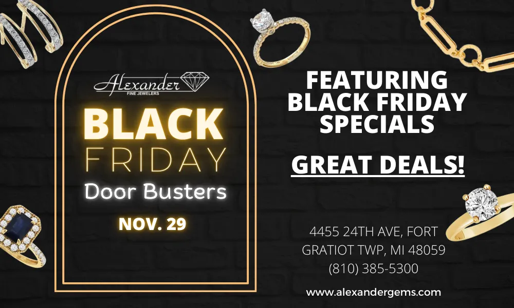 ✨ Experience Our Biggest Black Friday Event at Alexander Fine Jewelers! &