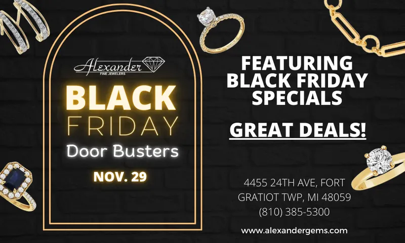Read article: &#10024; Experience Our Biggest Black Friday Event at Alexander Fine Jewelers! &