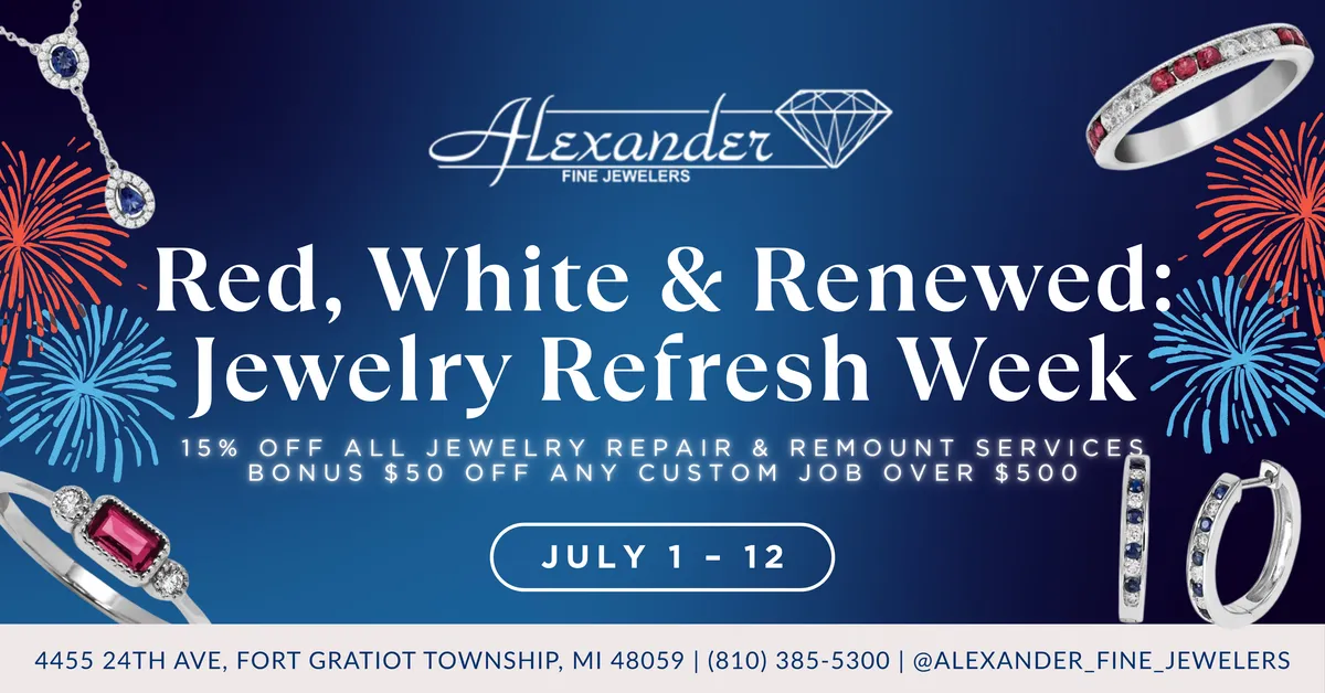 Red, White & Renewed: Celebrate Summer with Jewelry Refresh Week