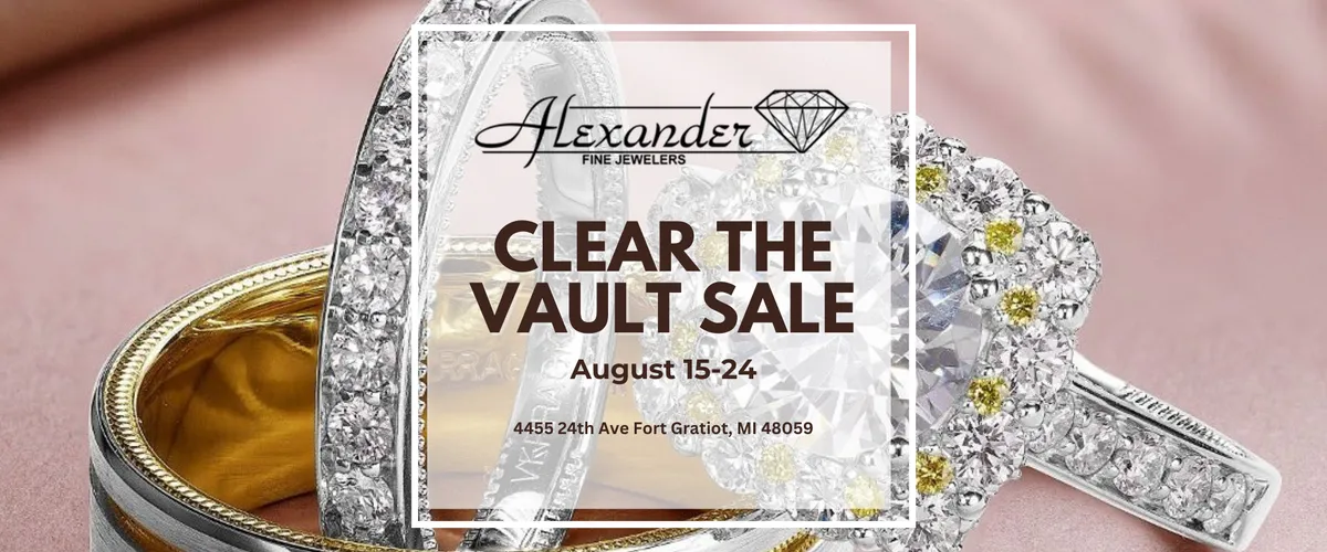 Uncover Treasures at Alexander's Jewelers Clear the Vault Sale