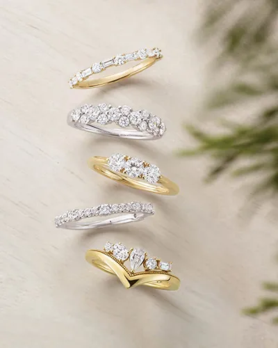 Diamond Wedding Bands  Alexandrite Template , 