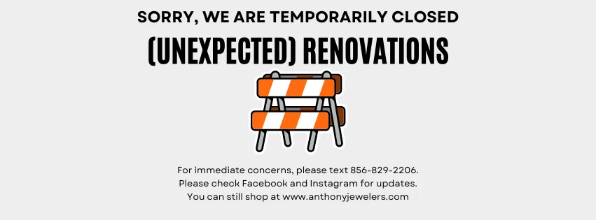 Temporarily closed for renovations