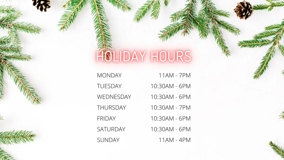 2021 Holiday Hours at Arezzo Jewelers