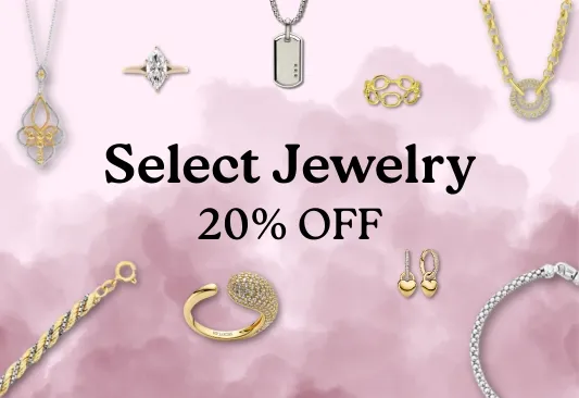 Select jewelry with 20% off at Arezzo Jewelers. Click to find your holiday gift!