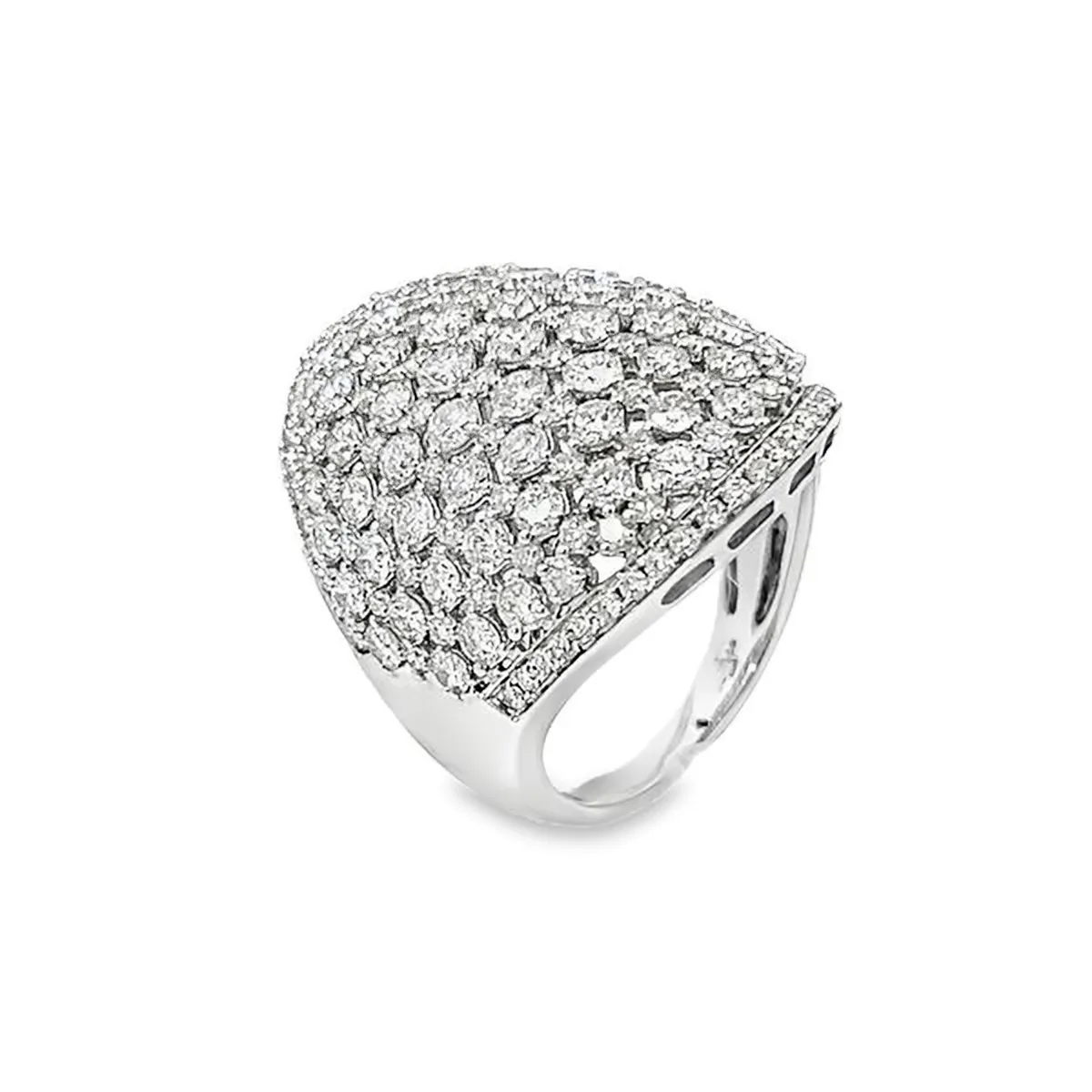 Italian 18K Diamond  Rings - Savoia Italy - Arenza Necklace - Arezzo Jewelers - Elmwood Park, IL