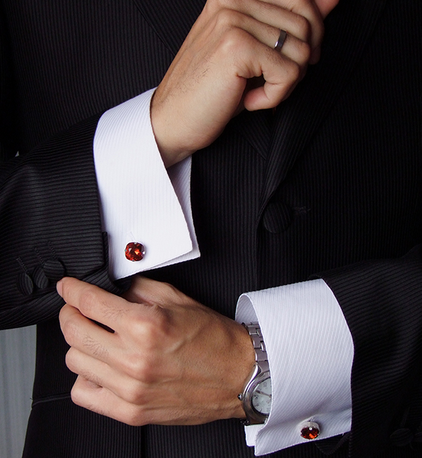 elegance of cufflinks