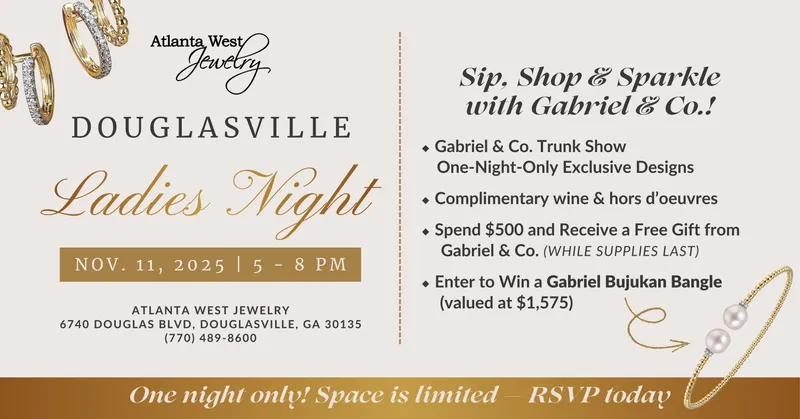 Read article: Ladies Night Douglasville 2025 | Sip, Shop & Sparkle with Gabriel & Co.