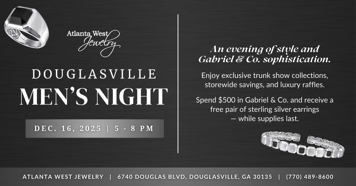 Men’s Night | Dec. 16, 2025 | Atlanta West Jewelry Douglasville