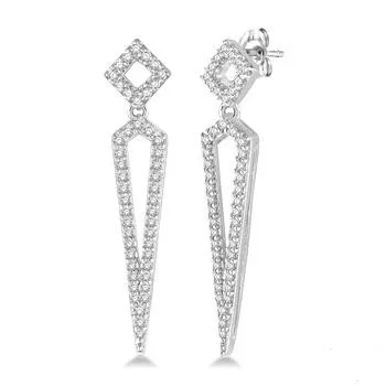 Diamond Dangle Earrings $1,100 Ballard & Ballard Fountain Valley, CA
