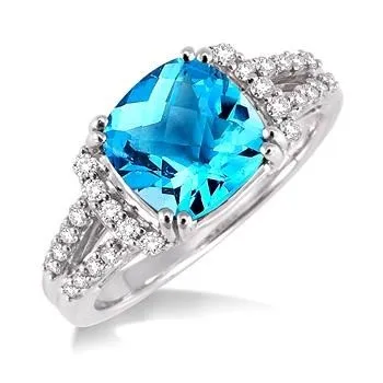 Blue Topaz Ring $1,250 Ballard & Ballard Fountain Valley, CA
