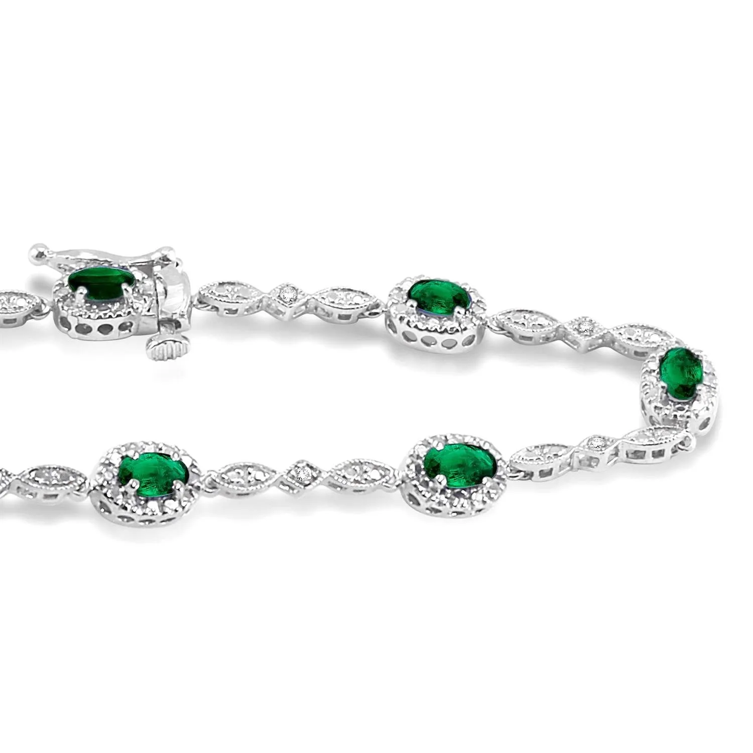 emerald bracelet $1,800 Ballard & Ballard Fountain Valley, CA