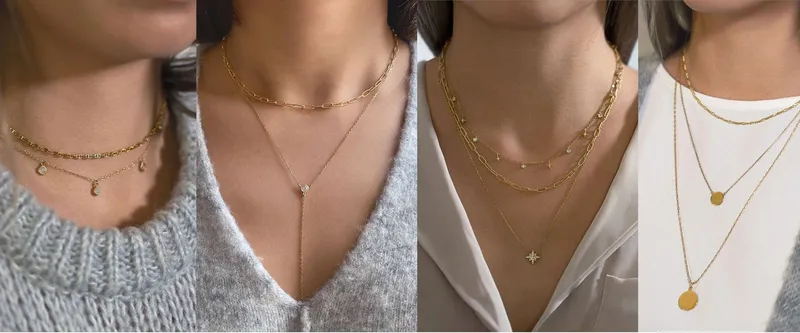 Read article: The Art of Layered Necklaces