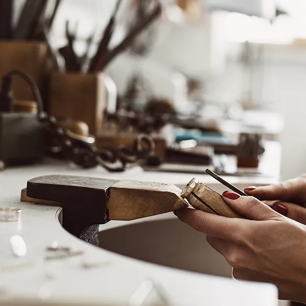 Complete The custom engagement ring is crafted and is your design realized. Barthau Jewellers Stouffville, ON