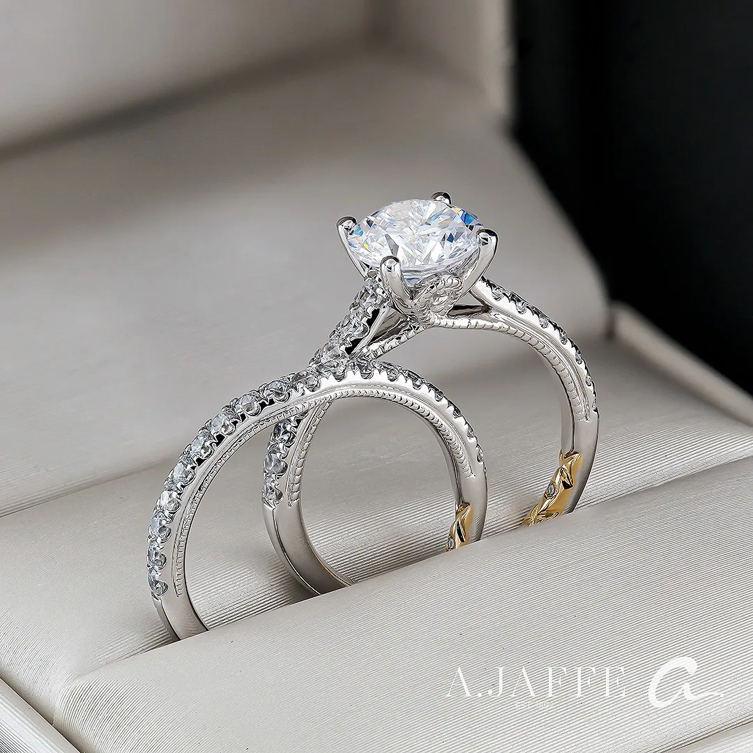 Two A. JAFFE Engagement Rings