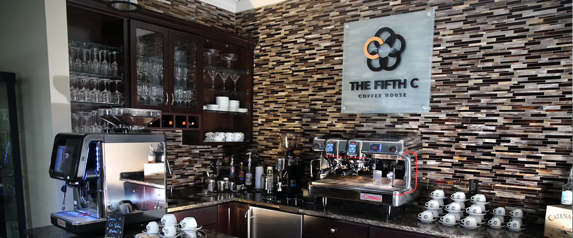 The Fifth C Who puts a coffe shop in a jewelry store? Baxters Fine Jewelry Warwick, RI