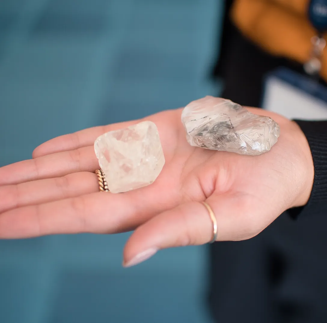  Rough diamonds, nearly 100ct each! Baxters Fine Jewelry Warwick, RI