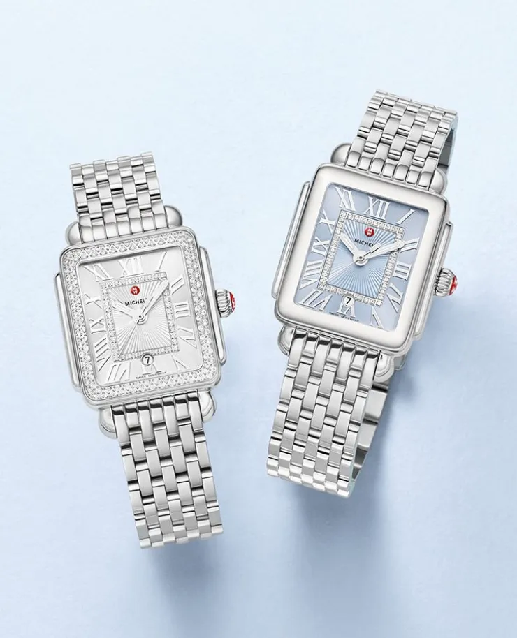 Michele On trend ladies styles with classic elements to accessorize any outfit day or night. Great for gifting or a self purchase.  Baxters Fine Jewelry Warwick, RI