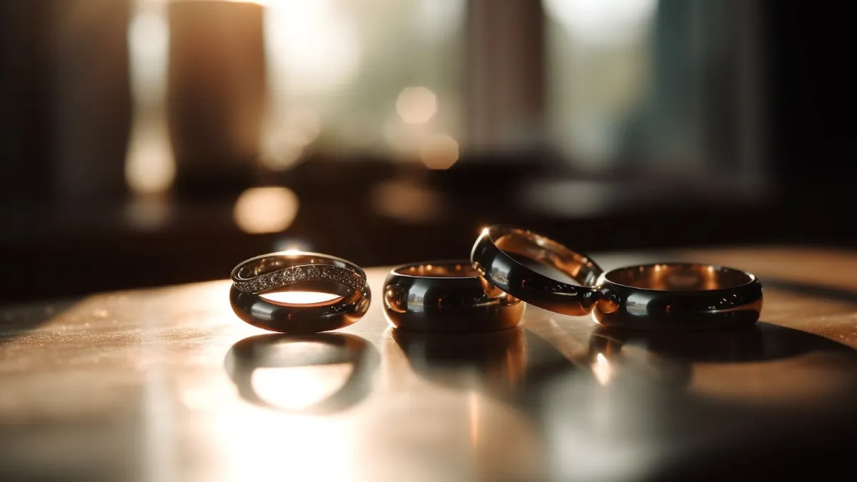 5 Types of Metals for Men's Wedding Bands