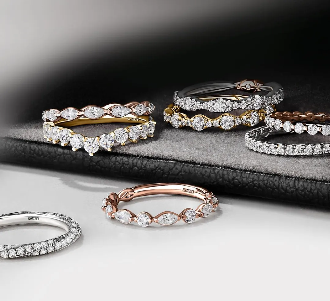 A.Jaffe Made in New York and styled for the everday bride, this line truly has something for everyone. Shop classic ladies and m