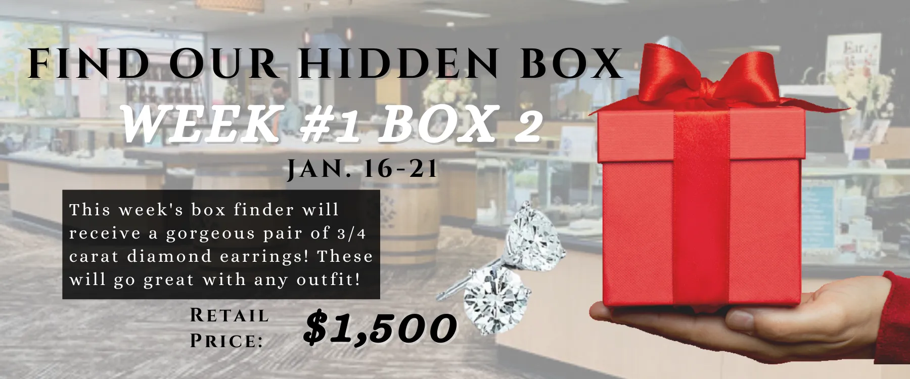BADC JEwelry Box Challenge This banner image is 1600 x 600 pixels on desktop Bay Area Diamond Company Green Bay, WI