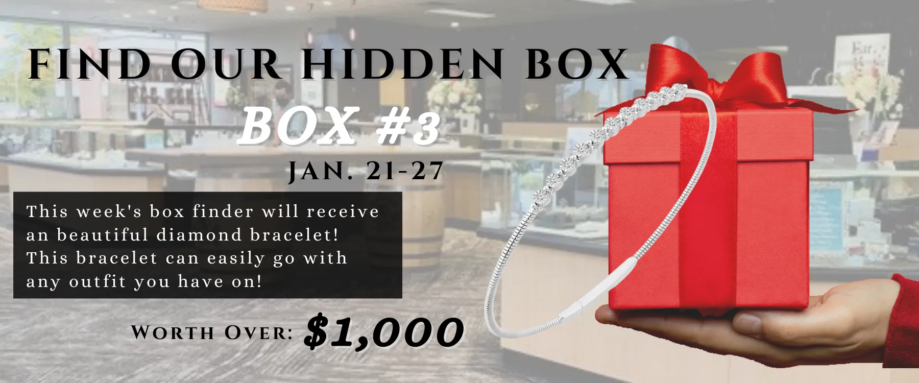 BADC JEwelry Box Challenge This banner image is 1600 x 600 pixels on desktop Bay Area Diamond Company Green Bay, WI