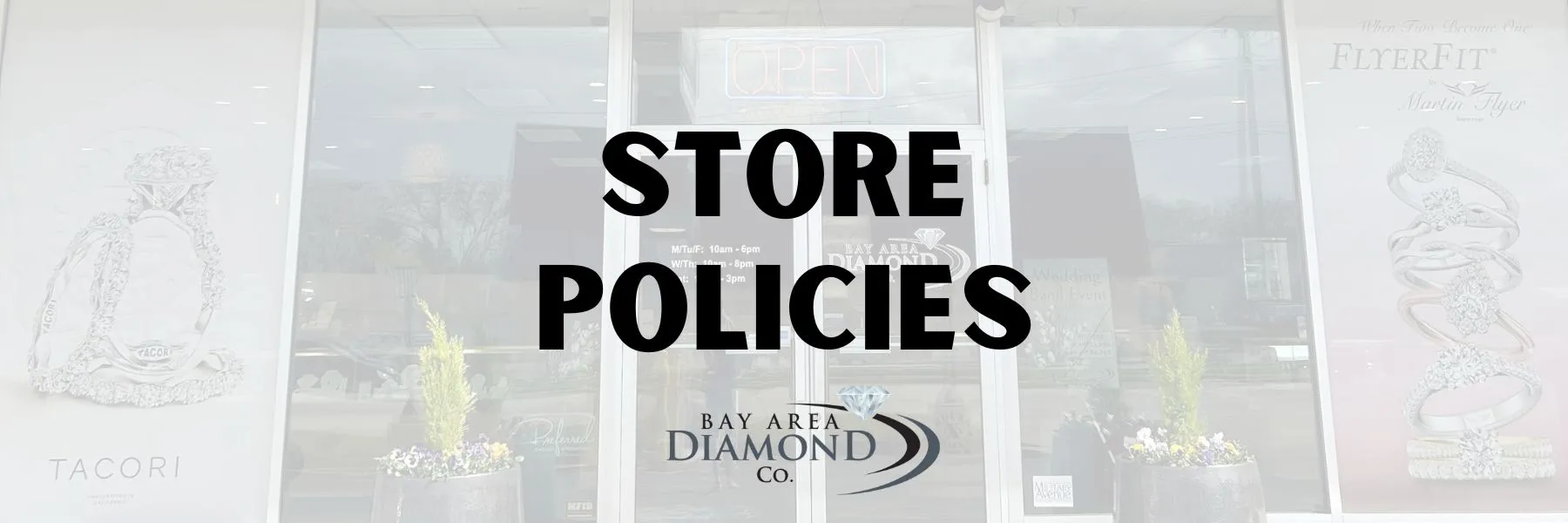 Store Policies  Bay Area Diamond Company Green Bay, WI